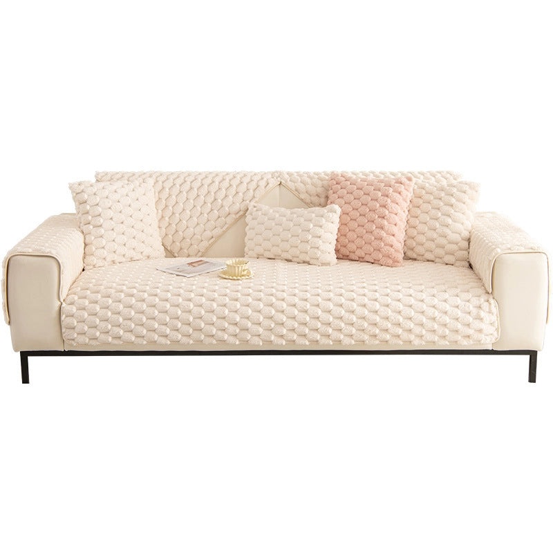 Thick Plush Winter Sofa Cushion Non-slip Nordic Style Warm Cover|Home Decor Cushions