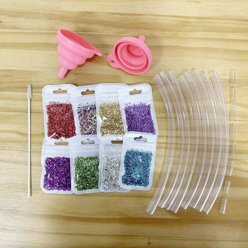 Colorful PVC Jewelry Making Kit for DIY Crafting|Jewelry Accessories