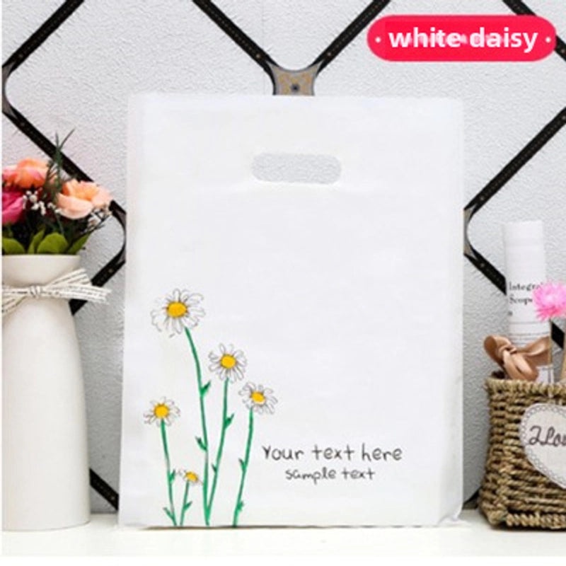 Cute Small Thickened Plastic Gift Bag for Handbags and Clothing Stores|Packaging Bags