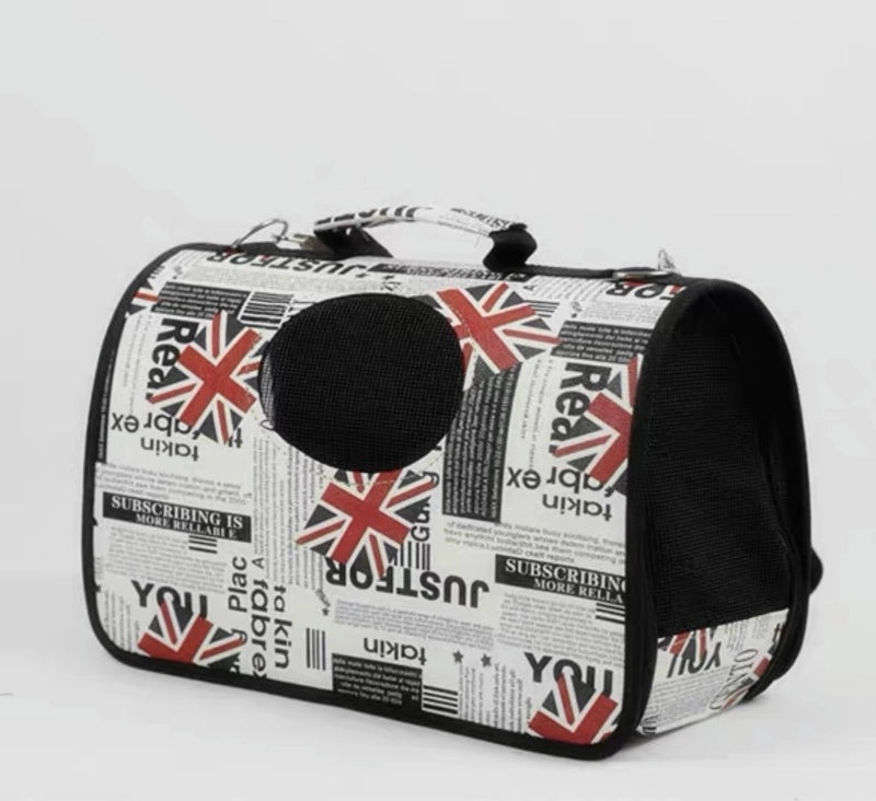 Foldable Space Capsule Pet Carrier Backpack for Small Dogs and Cats Portable Outing Cage Bag|Pet Carriers & Travel Gear