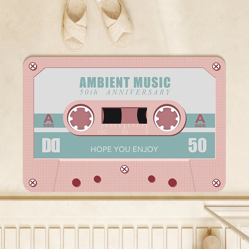 Casual Vacation Stripe and Solid Color Floor Mat|Home Decor & Floor Mats