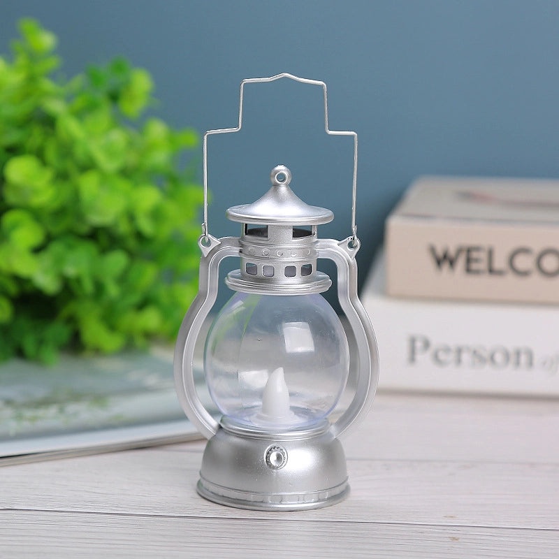 Retro Kerosene Lamp Christmas Decoration Small Lantern Creative Festival Atmosphere Gift | Home Decor & Seasonal Decorations