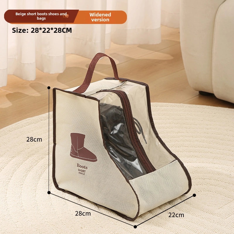Thickened Non-Woven Shoe Storage Bag for Boots and Shoes|Home Storage & Organization