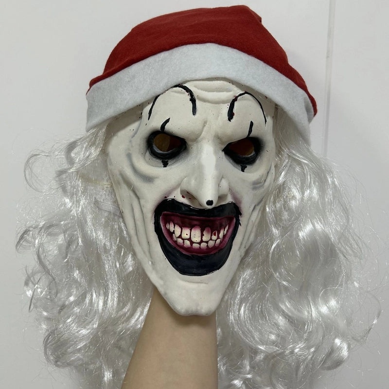 Gothic Halloween Clown Emulsion Mask for Festival Party | Halloween Masks & Party Accessories
