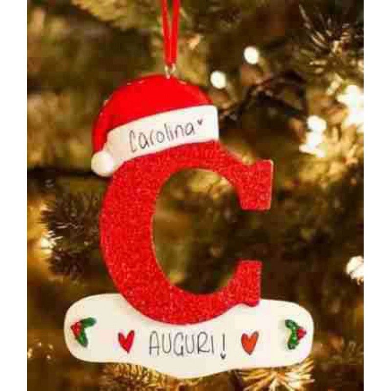 Christmas Wishing Tree Pendant DIY Letter Charm Holiday Hat Decorations|Jewelry & Accessories