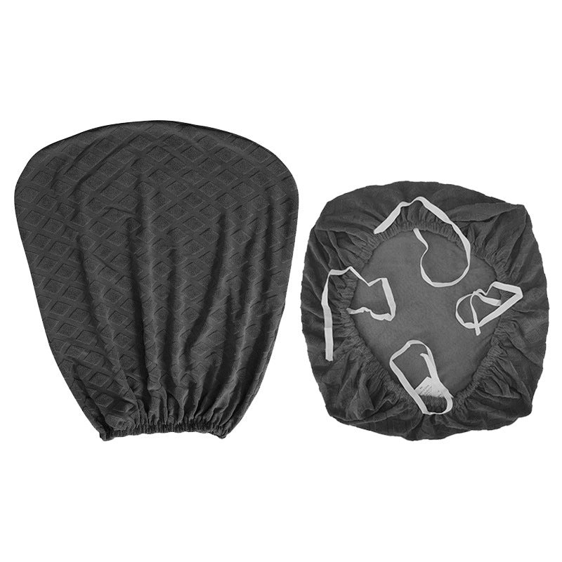 Elastic Jacquard Office Swivel Chair Cover Split Stool Backrest Protector Stretch Chair Cover|Office Furniture Accessories