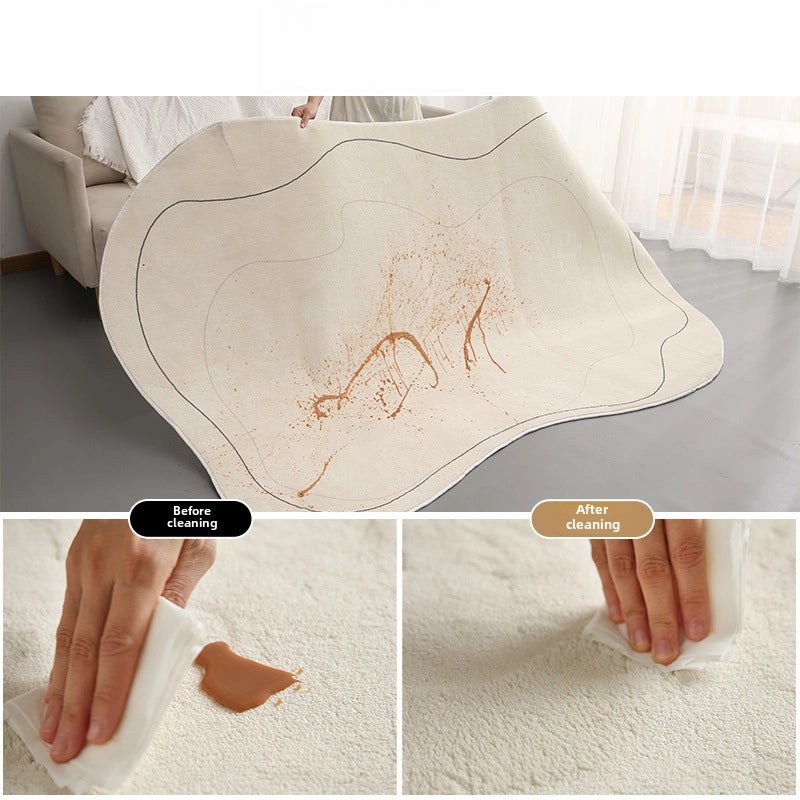 Luxury Thickened Irregular Winter Floor Mat for Living Room Coffee Table Sofa | Home Decor Rugs