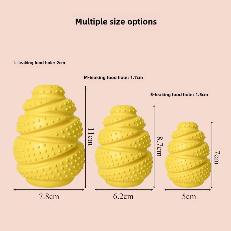 Dog Chew Toy Freeze-dried Meat Scented Durable Rubber Bite Resistant Easy to Clean | Pet Supplies Dog Toys