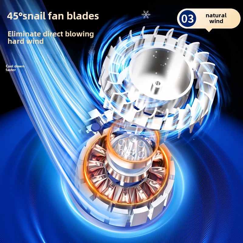 Rechargeable USB Neck Fan Portable Leafless Halter Fan for Outdoor Sports | Electronics & Accessories