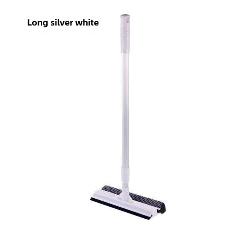 Telescopic Aluminum Window Scraper Double-sided Glass Wiper for Home and Car Cleaning|Cleaning Tools