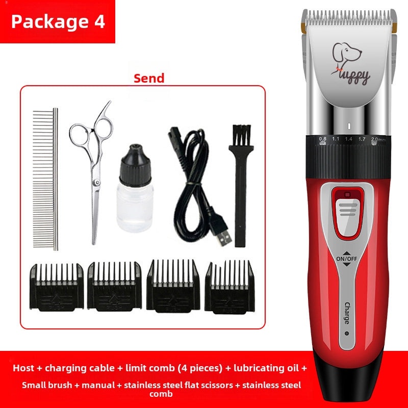 Pet Electric Hair Clipper Set for Dogs and Cats | Pet Grooming Tools