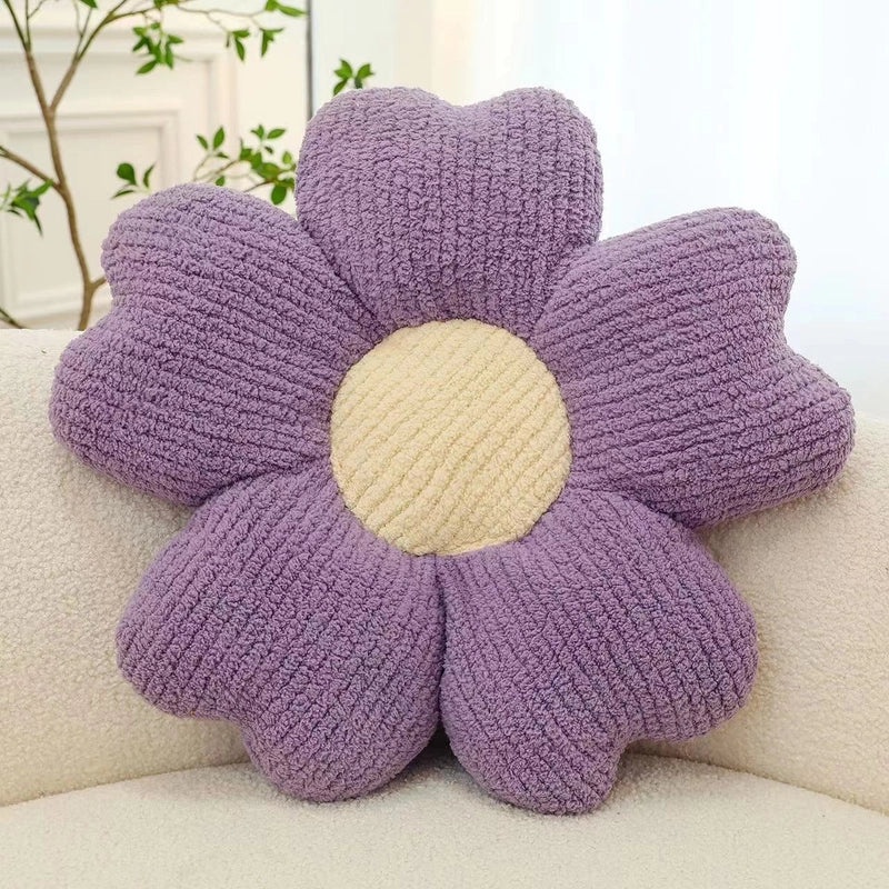 Breathable Five-Petal Flower Macaron Cushion for Home Sofa and Dining Chair Comfort|Home Decor Cushions