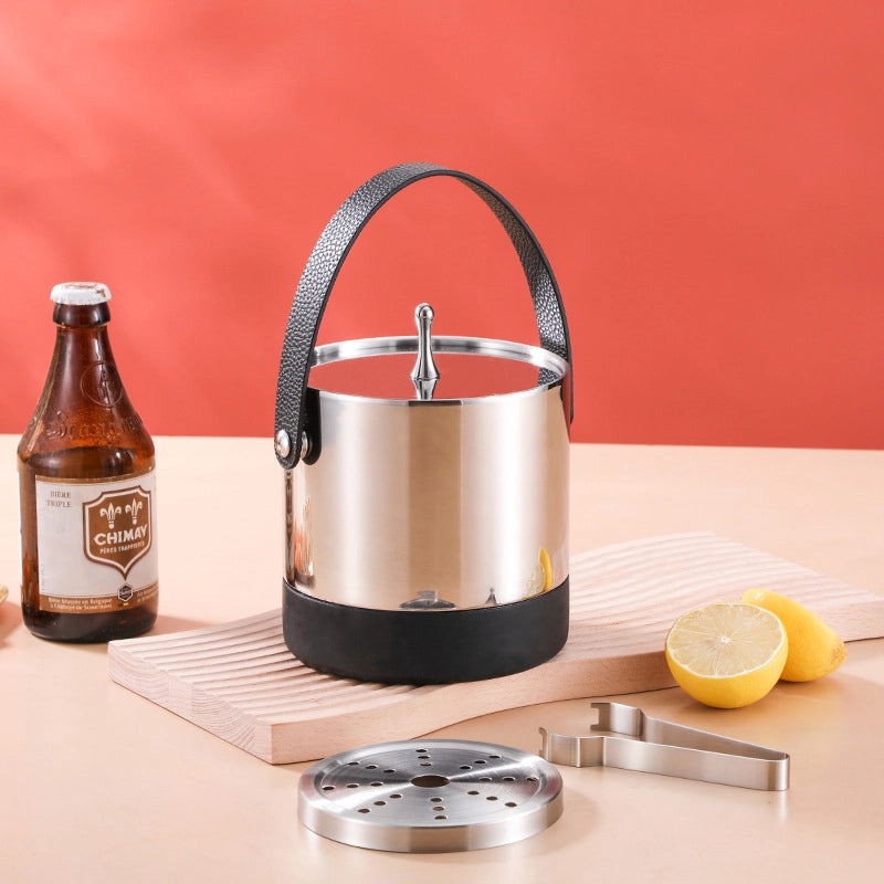 304 Stainless Steel Ice Bucket for Bar & Home Use | Kitchen & Dining Accessories