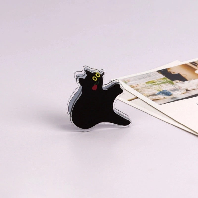 Colorful Animal Cartoon Acrylic Hair Clip Cute Long Tail Design for Kids|Hair Accessories