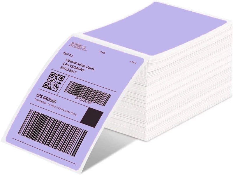 Phomemo Round Waterproof Thermal Label Paper Self-Adhesive Electronic Logistics Shipping Labels|打印耗材