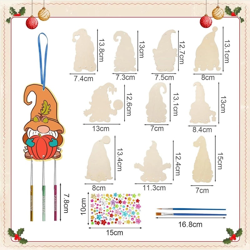 Brass Office Wind Chimes with Traditional Design | Home Decor