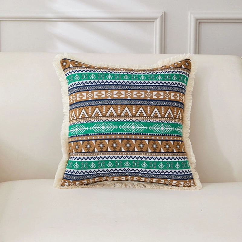 Minimalist Geometric Cotton Linen Pillow Covers for Home Decor | Home Textiles & Bedding