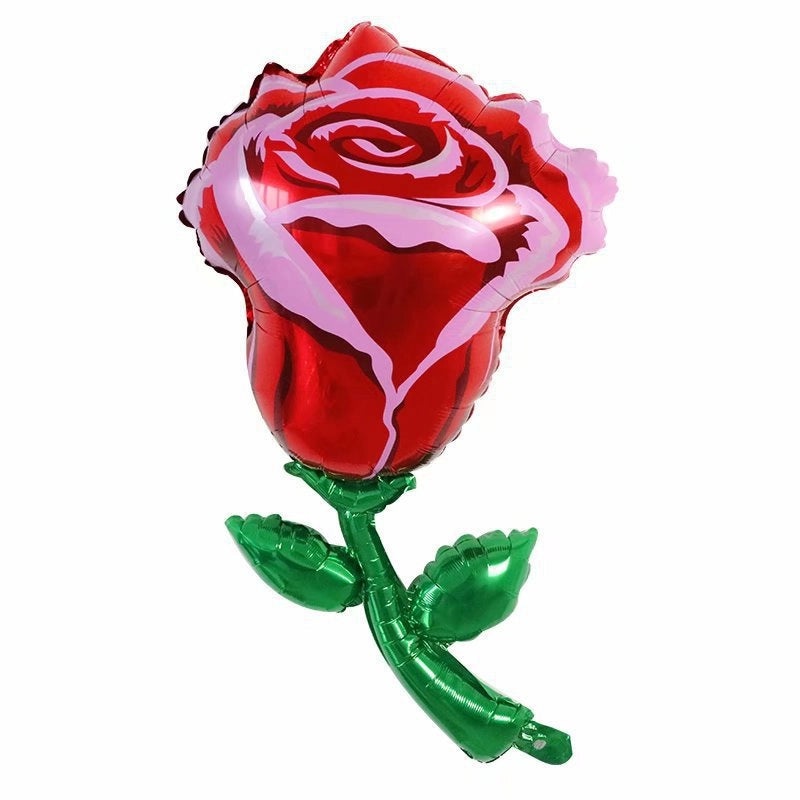 Sunflower Rose Tulip Flower Foil Balloon for Birthday Wedding Party Decoration Kids Toy|Party Supplies Balloons