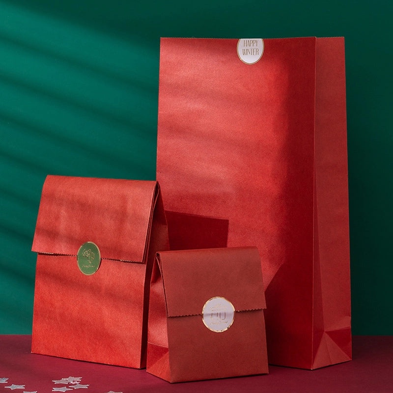 Christmas Eve Stickers for Gift Bags and Packing Boxes | Holiday Decorations