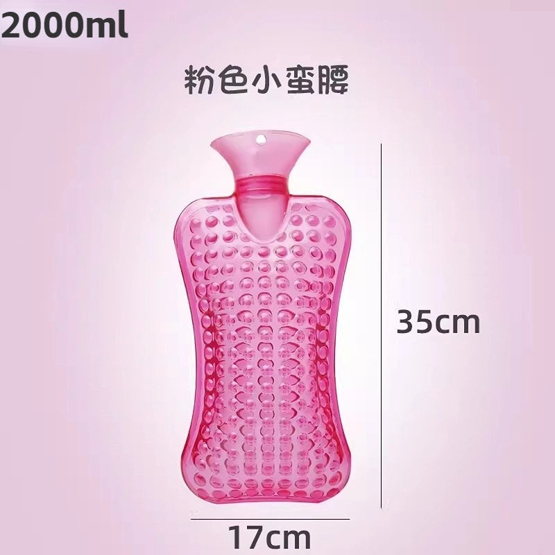 Thickened Explosion-Proof PVC Hot Water Bag with High-Density Inner Tank | Home & Garden Warmers