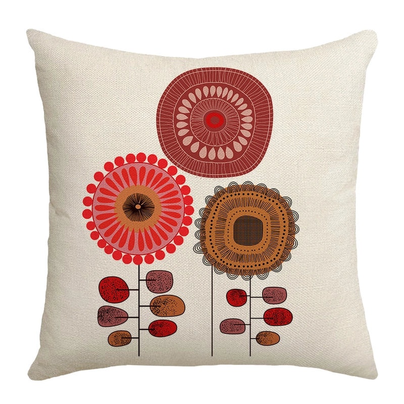 Hand-painted Abstract Explosions Pillow Cover for Home Decor | Home Decor & Pillow Covers