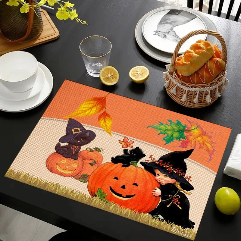 Halloween Adorable Animal Pumpkin Linen Decor|Home & Garden Decorations