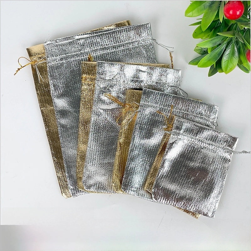 Gold and Silver Jewelry Cloth Bag Factory Direct Supply | Jewelry Storage & Packaging