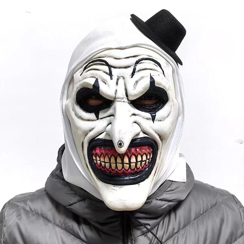 Gothic Halloween Clown Emulsion Mask for Festival Party | Halloween Masks & Party Accessories