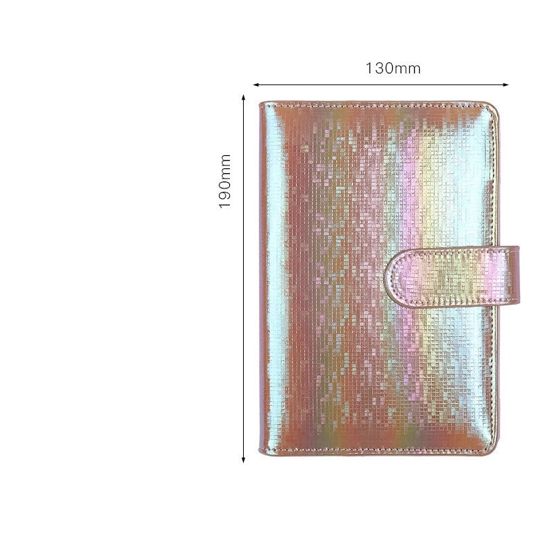 Solid Color Spiral Notebook with PU Leather Cover for School Learning|Stationery & Office Supplies