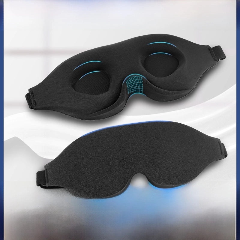 Breathable Memory Foam Sleep Mask for Men and Women Non-Pressure Stereo Eye Shade | Sleep Accessories