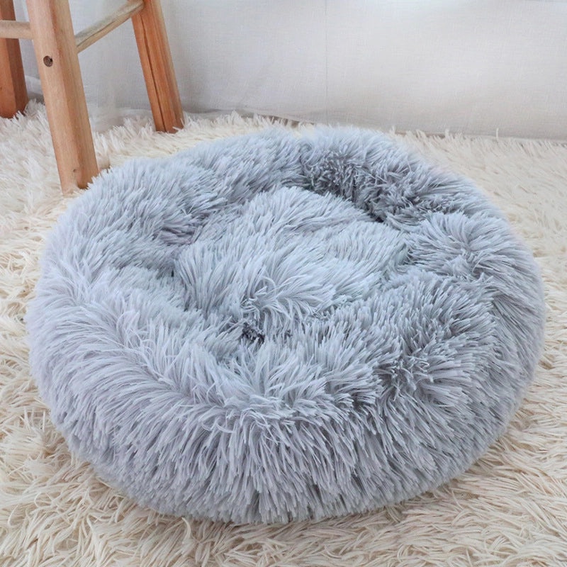 Long Velvet Pet Nest for Cats and Small Dogs | Pet Beds & Accessories