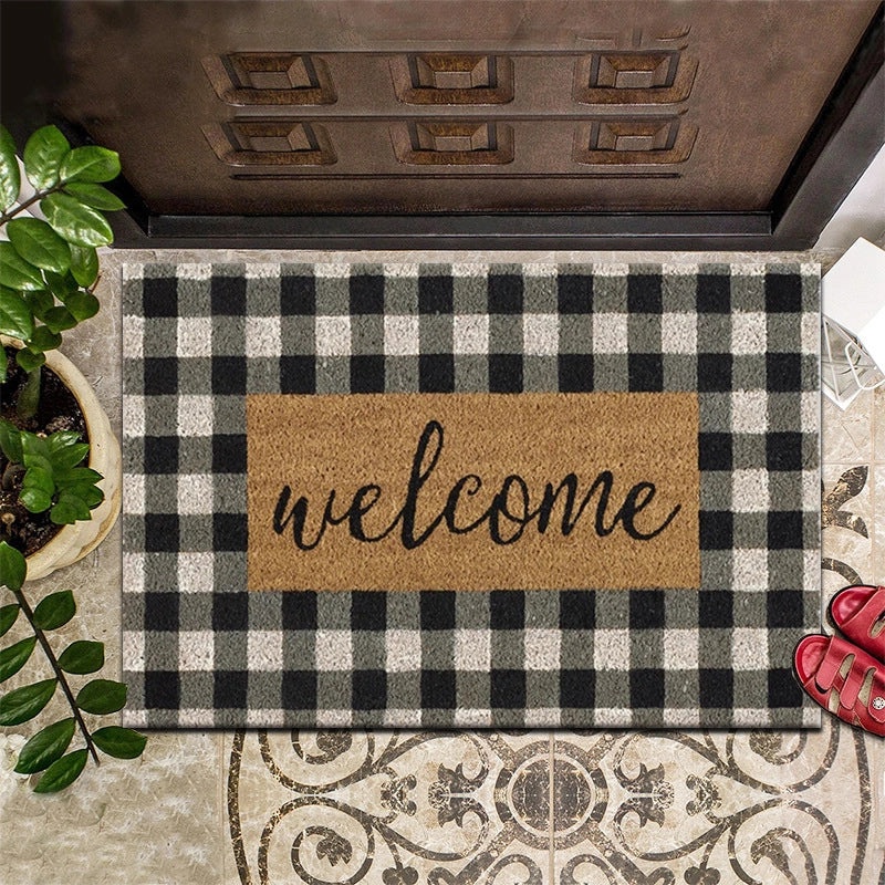 Retro Floral Animal Print Polyester Bath Rug for Bathroom | Home Decor & Bath Accessories