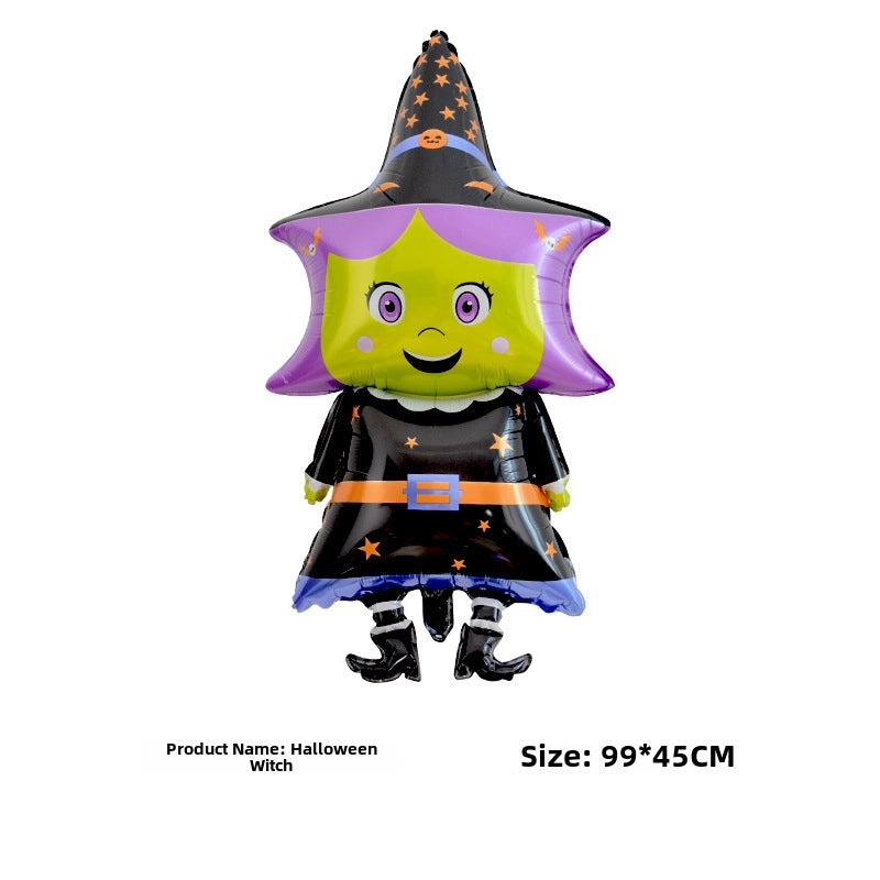 Halloween Aluminum Foil Balloon Cartoon Shape Party Decoration|Party Supplies Balloons