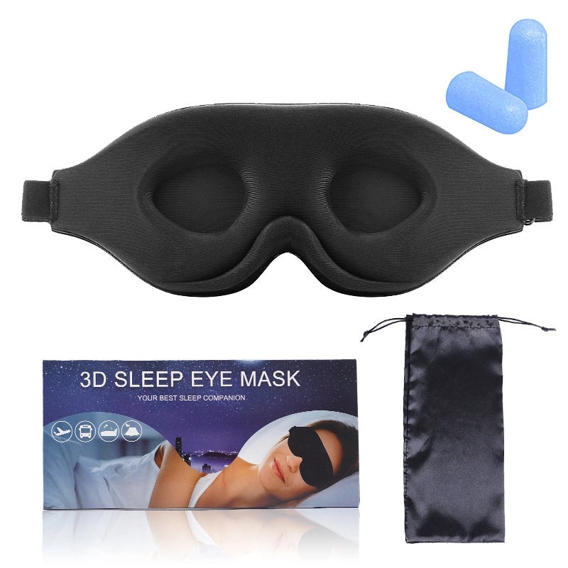 Breathable Memory Foam Sleep Mask for Men and Women Non-Pressure Stereo Eye Shade | Sleep Accessories