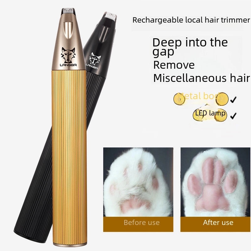 Electric Pet Paw Hair Trimmer for Dogs and Cats | Pet Grooming Tools
