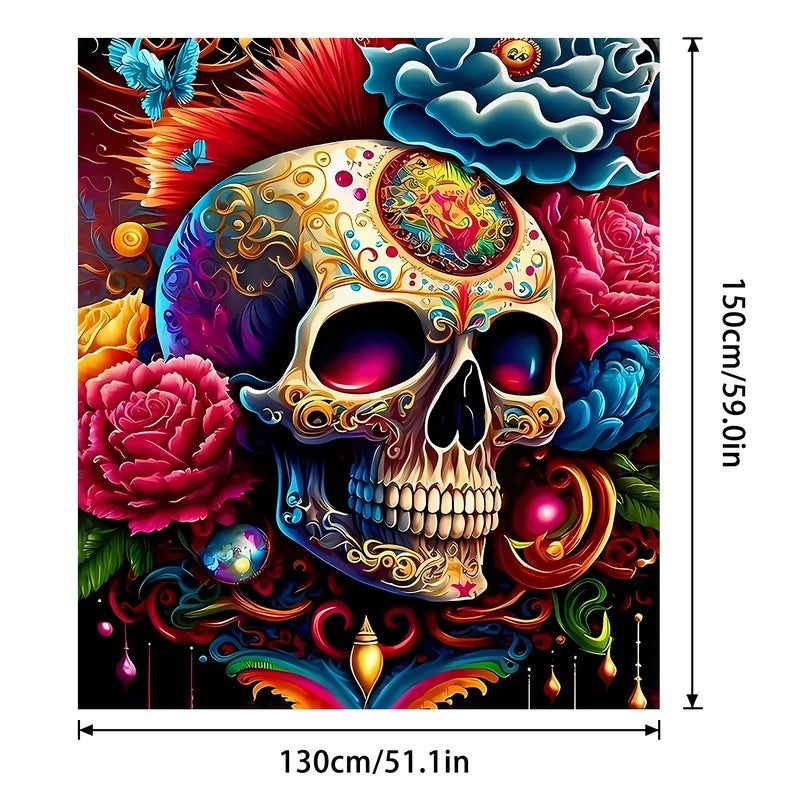 Cozy Polyester Letter Print Blanket for Couch and Sofa Decor | Home Textiles & Throws