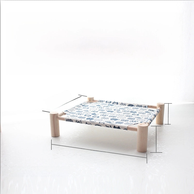 Four Seasons Removable Washable Cat Bed Cool Summer Nest Pet Bed Dog Bed Universal Use|Pet Supplies