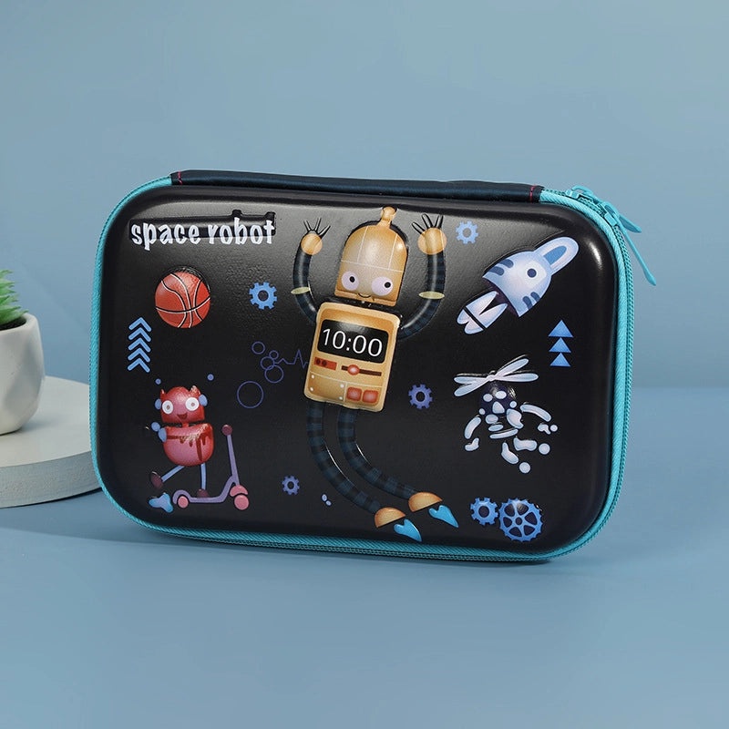 Cute EVA PU Cartoon Pencil Case for School Supplies | School Stationery