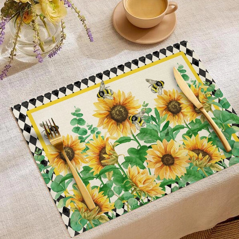 Elegant Nordic Linen Fruit Pattern Cushion Cover for Sofa and Couch | Home Decor Pillows & Cushions