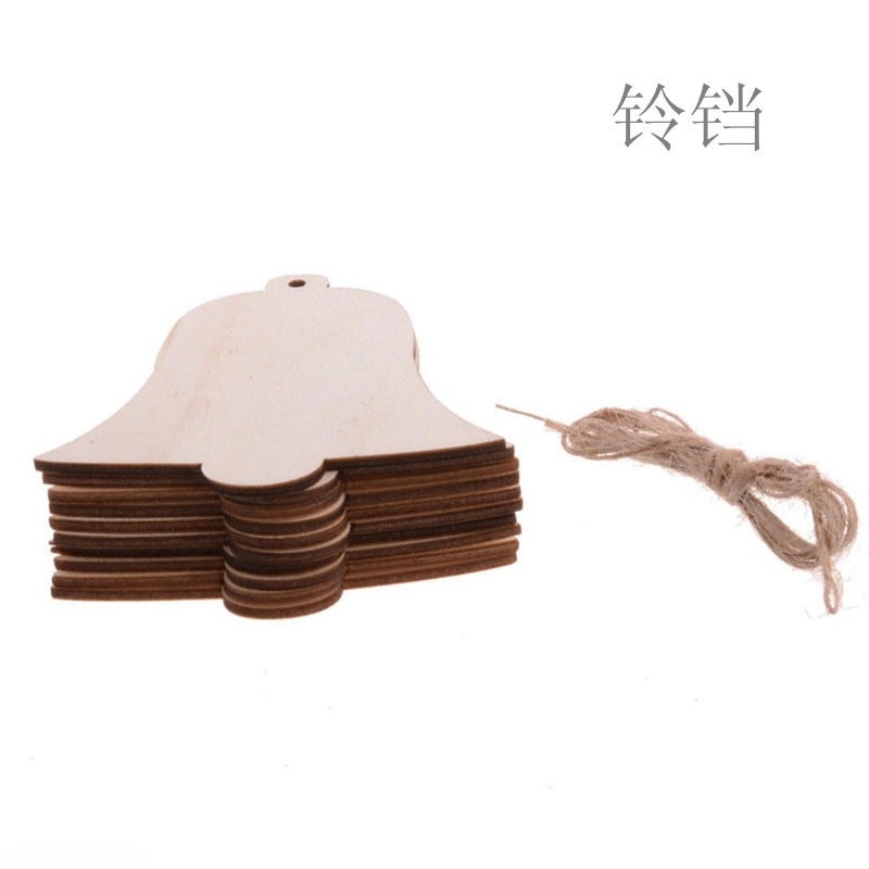 Wooden Boxwood Hanging Ornaments for Christmas Valentine’s Father’s Day Wedding Home Decor Crafts Birthday | Home Decor & Crafts