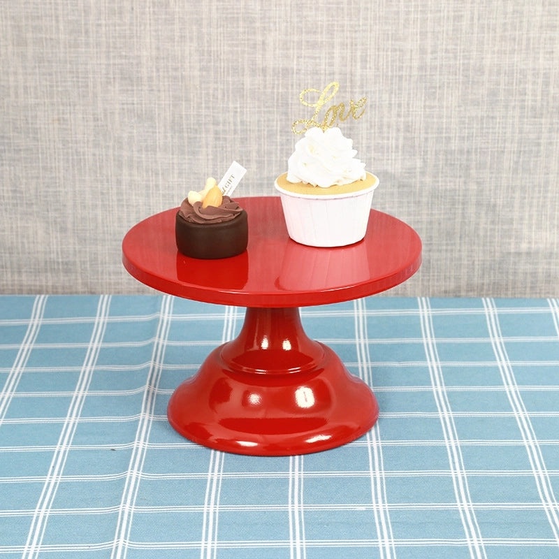 Nordic Solid Color Iron Cake Stand for Daily Use and Parties|Home Decor & Kitchen Accessories