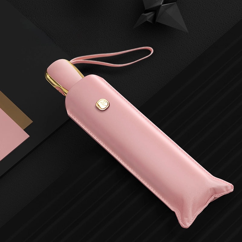 Lycat Ouli Cat Automatic Three-Fold Sunny Umbrella with UV Protection and Sunscreen | Umbrellas & Sunshades