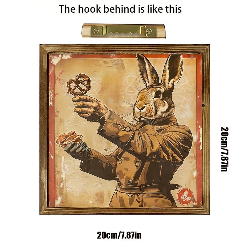 St. Patrick's Day and Easter Wooden Shamrock Rabbit Letter Home Decoration Party Supplies 1 Piece|Holiday Decorations