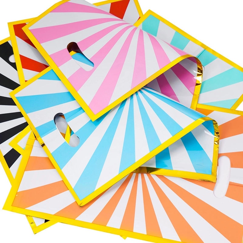 Classic Rotating Windmill Birthday Gift Bag Aluminum Film Wrapping Supplies|Party Supplies Gift Bags