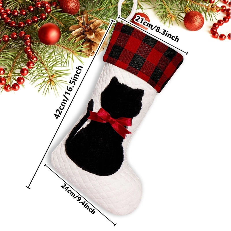 Christmas Nordic Modern Dog Cat Party Socks Gift Bags | Pet Accessories & Holiday Gifts