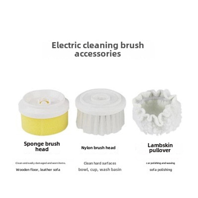 Wireless Handheld Electric Cleaning Brush for Kitchen Dishes and Pots | Kitchen Cleaning Tools