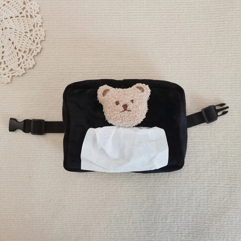 Plush Bear Tissue Dispenser for Casual Vacation Use | Home Decor & Accessories