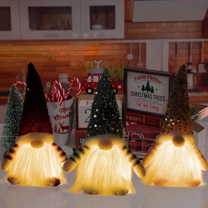 Nordic Christmas Cute Doll Ornament Rudolph Decorative Party Prop|Home Decor & Holiday Ornaments