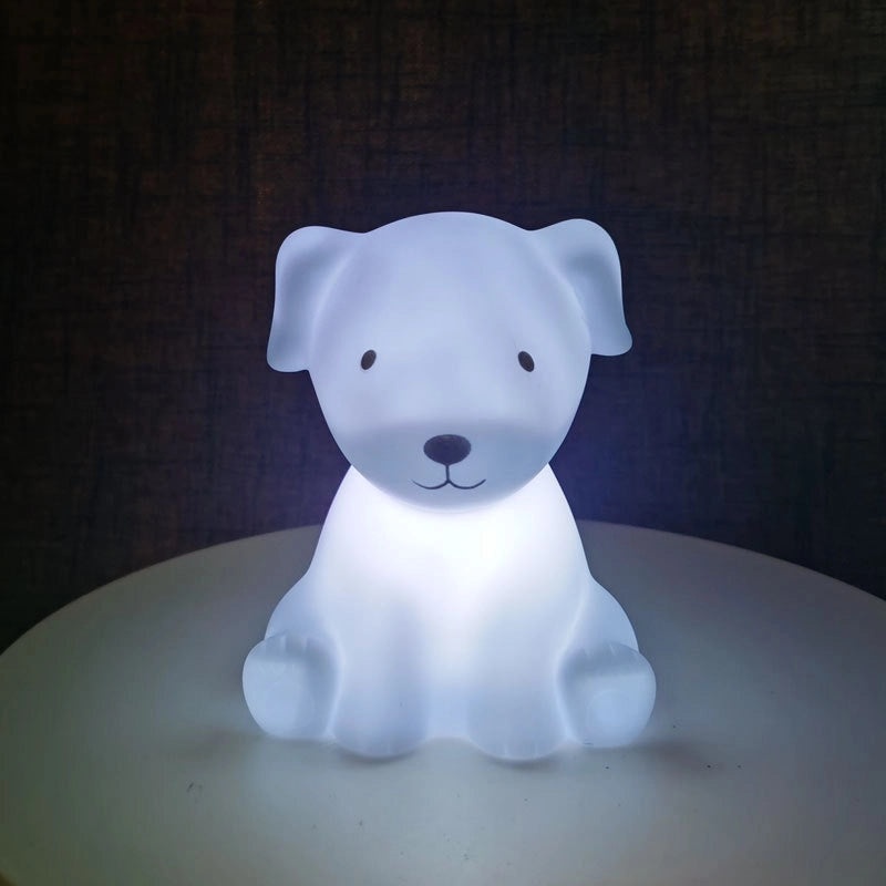 Adorable Dog-Themed Vinyl Night Light for Indoor Use|Home Decor & Lighting