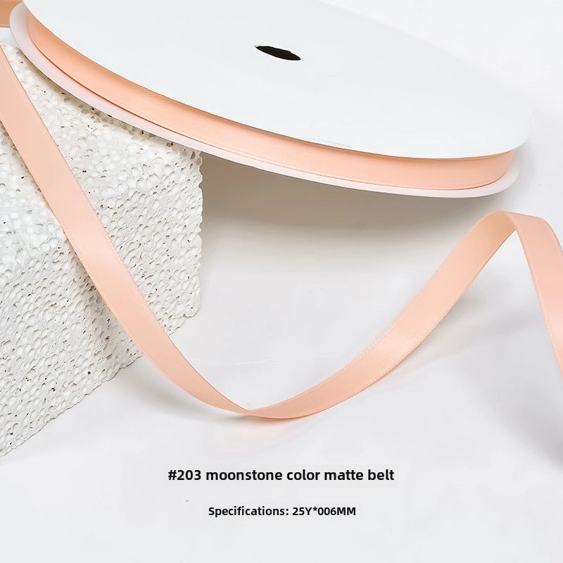 Yao Ming Han Style Milk Silk Ribbon Bow Hair Accessory Korean Full-matte Floral Packaging Belt|Hair Accessories